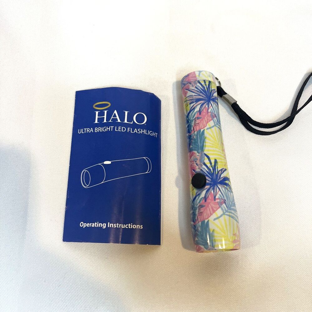Halo 5" Ultra Bright LED Flashlight Tropical